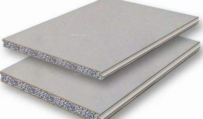 輕質復合隔墻板截面圖