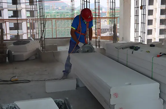 alc板輕質隔墻施工